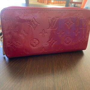 Louis Vuitton Red Wallet